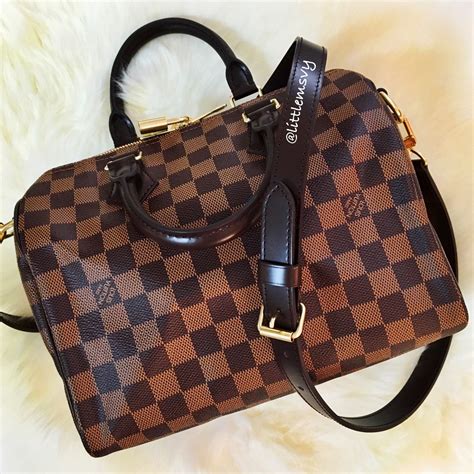 louis vuitton speedy 25 bandouliere damier ebene price|speedy 25 louis vuitton price.